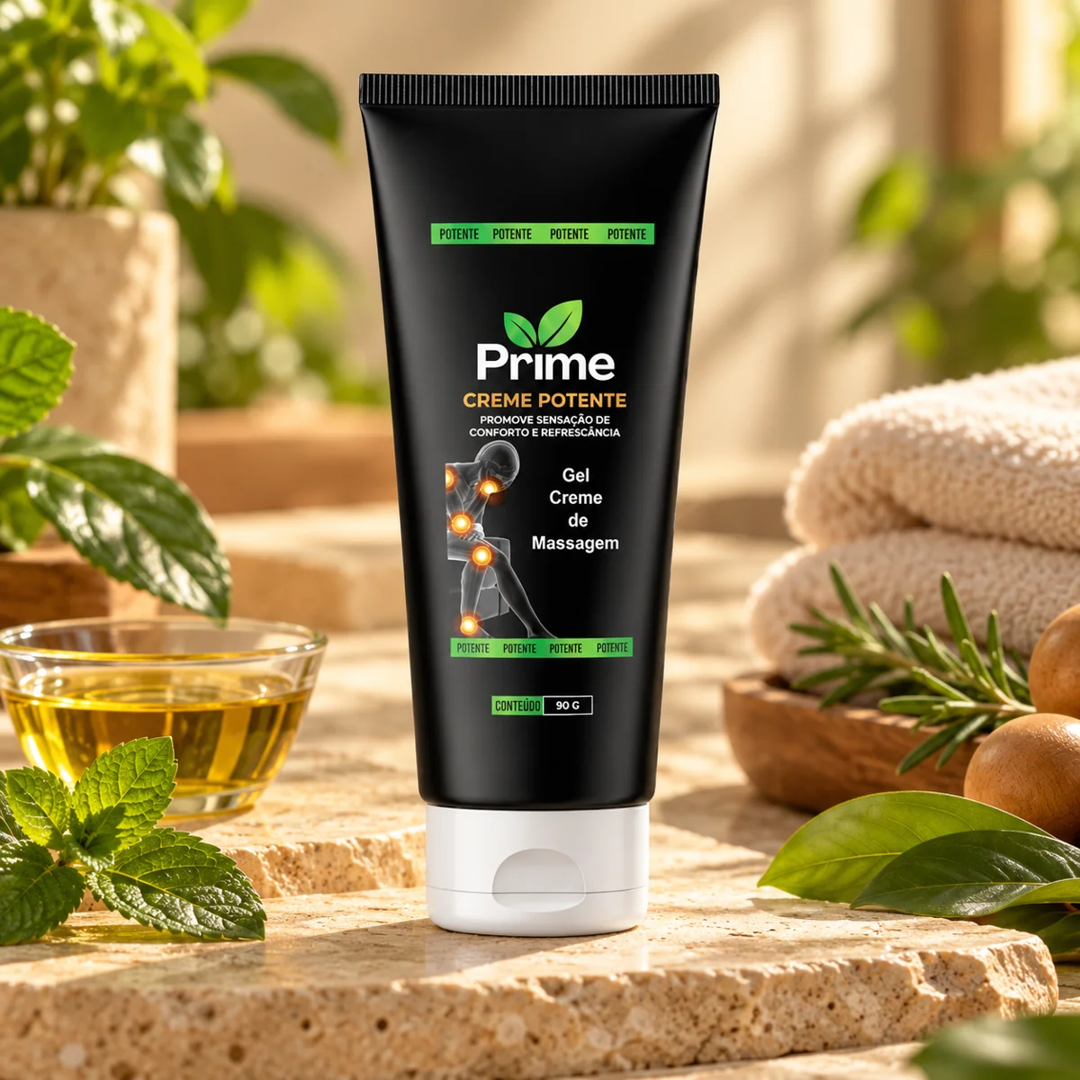 Prime Creme Potente – Gel de Massagem 90 g